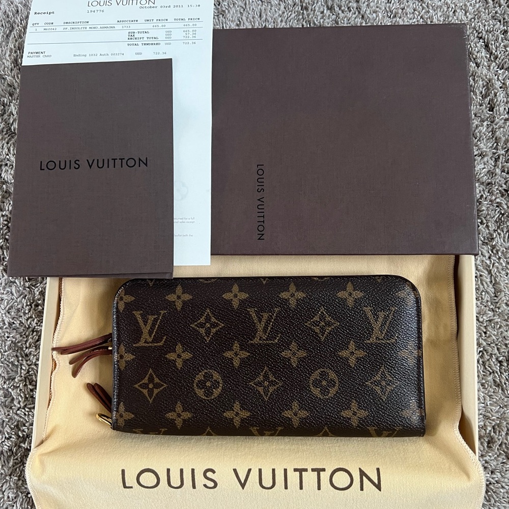Louis Vuitton Monogram Brown Wallet